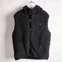 【未使用品】ジムフレックス ボアフリースジャケット くるみボタン 16 Gymphlex｜くるみボタン ボア フーデッド ジャケット j-1185boa