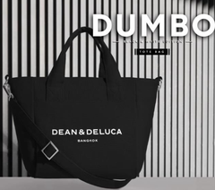 DEAN & DELUCA トートバッグ ショルダーバッグ レディース キャンバス 帆布 ミニトート 仕切り おしゃれ　ブラック 大容量 通勤