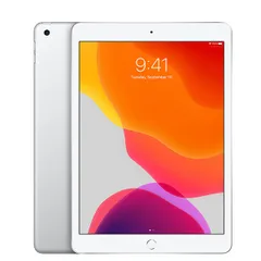 【中古】 iPad 第7世代 32GB ほぼ新品 SIMフリー Wi-Fi+Cellular シルバー  A2198 10.2インチ 2019年 iPad7 本体 タブレット アイパッド アップル apple【送料無料】 ipd7mtm1227