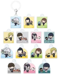 【中古】キーホルダー 全14種セット 「呪術廻戦 第2期 懐玉・玉折×サンリオキャラクターズ トレーディング 目印ミニアクリルチャーム」