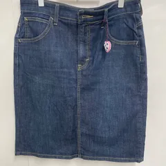 Lee リー　ウエスト８２　デニム　スカート　無地　シンプル　定番　ミニ