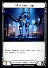 【中古】Flesh and Blood EVO021[C]：Teklo Base Legs