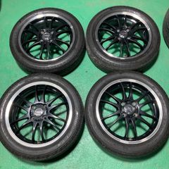 クロススピード 15インチ 4.5j +43 PCD100 ブリヂストン EP150 165/55R15 2022年 N-BOX スペーシア N-ONE
