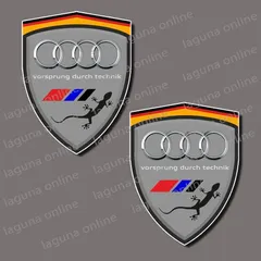 ☆即納☆　Audi　アウディ　ステッカー　デカール　並行輸入