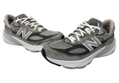 뉴 밸런스 new balance 22년제 M990 V6 FuelCell 런닝 로우 컷 슈즈 USA제 재 M990GL6 맨즈 구두 스니커 그레이 25.5 cm 104S-925