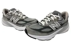 ニューバランス new balance 22年製 M990 V6 FuelCell ランニング ローカット シューズ USA製 灰 M990GL6 メンズ靴 スニーカー グレー 25.5cm 104S-925