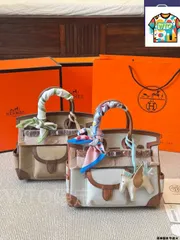 【今日WTO】Herm?s エルメス バーキン25カゴ ミリタリー風の機能性ポケットが特徴-WTO輸入2-WJL28