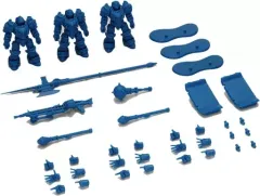 【中古】フィギュア ARC-G02 アーク・ナイト・スクワッド 未塗裝ブルーVer. 「ARCHECORE イミルズ戦記」 マイルストン流通限定