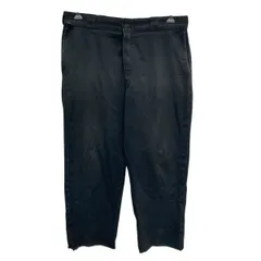 Dickies 874 ワークパンツ W38 ブラック ディッキーズ ジップアップ ビッグサイズ ワーク ボトムス 古着卸 アメリカ仕入 2509-92