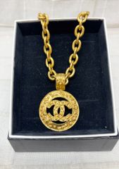 シャネル/CHANEL ココマーク ヴィンテージ ネックレス M-1080 箱付き