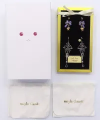 【中古】銀製品・指輪・アクセサリー 暁美ほむら アイコニック イヤ オブジェ イヤリングタイプ コンプリートセット 「魔法少女まどか☆マギカ×mayla classic」
