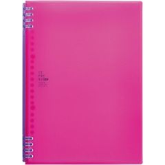 （まとめ買い）キングジム リングノート テフレーヌ ネオ B5 ピンク 9855TTENE-001 【5冊セット】