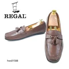 REGAL タッセルローファー スクエアトゥ 23.5cm ブラウン レディース リーガル hws01588