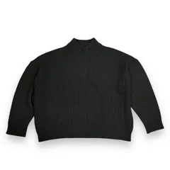 定価41800円 N.HOOLYWOOD 18AW Knit Pullover プルオーバー ニット モックネック ローゲージセーター エヌハリウッド ブラック 282-KT01 40 79139A7のサムネイル