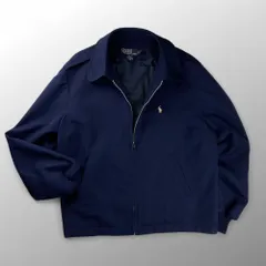 90s USA製 Polo by Ralph Lauren ポロバイラルフローレン / コットンギャバジン スウィングトップ エポレット付 SIZE:L