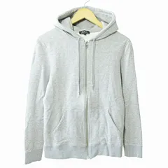 アーペーセー A.P.C. ジップアップ パーカー スウェット ジャケット フーディ グレー S 0408 IBO51のサムネイル