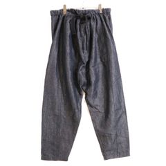 【中古B】NICHOLAS DALEY ニコラスデイリー 30 L メンズ ワイドパンツ イージーパンツ デニム生地 麻 綿 中古B 古着