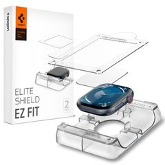 新品 Spigen Apple Watch Series 10 46mm フィルム Apple Watch 10 46mm 用 貼り付けキット付き 保護フィルム 2枚入