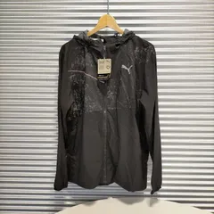 プーマ◆メンズ グラフィック ウーブンジャケット ウィンドブレーカー ブラック