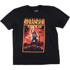 古着 STRANGER THINGS ストレンジャーシングス 映画 ムービーTシャツ 英国製 メンズL相当/eaa489412