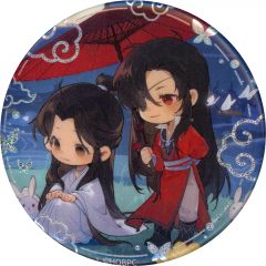 [중고] 배지 빈즈 사자 & 꽃성(미니 캐릭터/우산) 홀로그램 캔 배지 [추첨 메이트 천관 봉복 貮] E-8상
