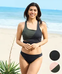 【ムラスポ公式】新品 Hurley ハーレー 水着 レディース  タンキニ アシンメトリーデザイン WSSW251063