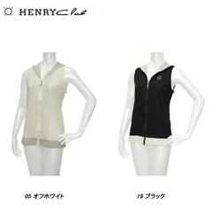 ヘンリークラブ HENRY Club レディース 春夏 布帛ベスト 142-49500のサムネイル