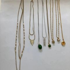 色石　イミテーションネックレス　まとめ売り