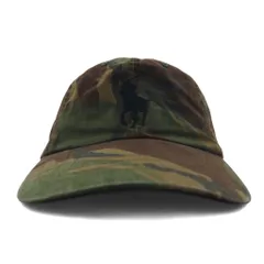 POLO RALPH LAUREN ビッグポニー刺繍 6パネルキャップ 59cm カモフラ コットン