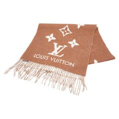 ルイ ヴィトン ボーダー 半袖ニット サイズ:M ホワイト コットン  