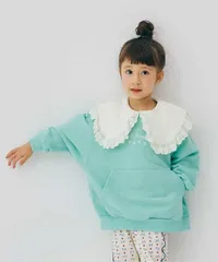 p.premier ロゴ刺繍ポケットトレーナー　p411045