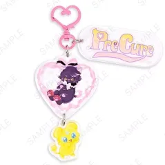 【中古】キーホルダー キュアブラック Ms LUTRAコラボ アクリルキーホルダー 「ふたりはプリキュア」