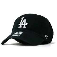 47 キャップ ドジャース MLB  クリーンナップ フォーティーセブン キャップ メンズ 帽子 Dodgers '47 CLEAN UP Black 47brand ブラック 黒 ベースボールキャップ