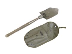 オーストリア軍 3WAY 折りたたみショベル PVCカバー付き