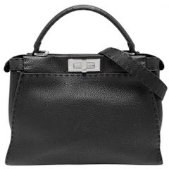 LOUIS VUITTON ダミエトレンチコートM 38 レディース ブラック ルイヴィトン アウター レディース シンプル コート ノーカラー