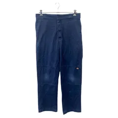 Dickies チノパンツ ワークパンツ W36 ディッキーズ ビッグサイズ ネイビー ダブルニー 古着卸 アメリカ仕入 2410-77