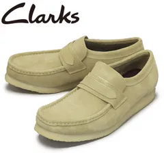 Clarks (クラークス) 26172504 Wallabee Loafer ワラビーローファー メンズ シューズ Maple Suede CL083 clarks UK8-約26.0cm