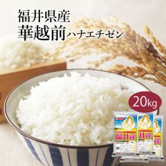 米 精米 福井県産 華越前 ハナエチゼン 20kg (5kg×4) 令和6年産 お米 白米 おくさま印 国産 食品 ギフト 引っ越し 挨拶 出産 内祝い 母の日 父の日 お中元 お歳暮 結婚 快気 還暦 香典返し お年賀 送料無料