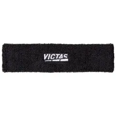 VICTAS ヴィクタス 4903590181363 602402 プレイロゴヘッドバンド ブラック サイズ：【沖縄離島販売不可】