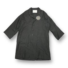 定価36300円 新品 VOAAOV bishu linen polyester plane shop coat 尾州 リネン ショップコート チェスターコート ヴォアーブ VOSC-H51 1