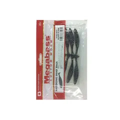 メガバス(Megabass) ルアー HAZEDONG SHAD 3(VIOS MINERAL) フ゛ラック/シルハ゛ーフレーク