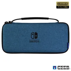 【新着商品】有機ELモデル対応】 Switch Switch ブルー【Nintendo Nintendo for プラス 【任天堂ライセンス商品】スリムハードポーチ