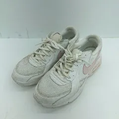 ◇ NIKE ナイキ CD5432-117 エアマックスエクシー 軽量 耐久性 スニーカー サイズ23.0 ホワイト レディース E  【1405140033656】