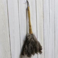 はたき 昔のはたき 羽根 ほこり取り ハタキ おしゃれ 掃除 ハンディモップ ハンディワイパー フェザーダスター 掃除グッズ 昭和 レトロ オーストリッチ 40cm