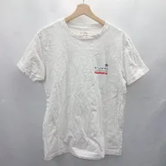 ◇ ⊂Φ BILLABONG ビラボン バックプリント ロゴプリント 半袖 Tシャツ サイズM ホワイト メンズ E  【1412090063282】