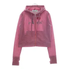 DINOWORKS PORIS SHINE HOODIE フーディー ピンク DINOWORKS ディノワークス PORIS SHINE HOODIE ジップアップ