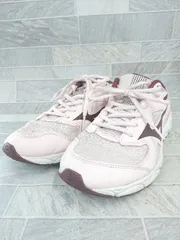 ◇ Θ MIZUNO ミズノ スニーカー シューズ サイズ24.5 ピンク系 レディース E  【1507010008402】
