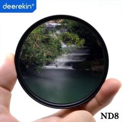 新品 deerekin 82mm ND8 薄枠 減光フィルター 広角レンズ対応