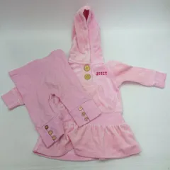 ◇ JUICY COUTURE ジューシークチュール キッズ セットアップ サイズ表記なし ピンク レディース E  【1406050070359】