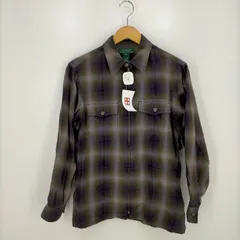 ローレンラルフローレン LAUREN RALPH LAUREN チェック柄 コットン ジップアップ シャツジャケット メンズ import：M のサムネイル